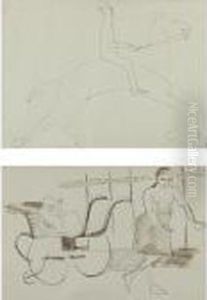 Horse And Rider by Henri Gaudier-Brzeska