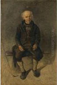 Bauer Aus Zell Am See (farmer From Zell Am See) by Friedrich Gauermann