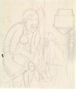 Tahitienne Assise by Paul Gauguin