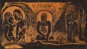 Te Atua - Les Dieux by Paul Gauguin