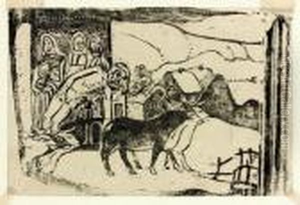 Le Calvaire Breton - view 1