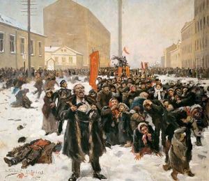 Death in Snow, 1905 by Vladimir Egorovic Makovsky