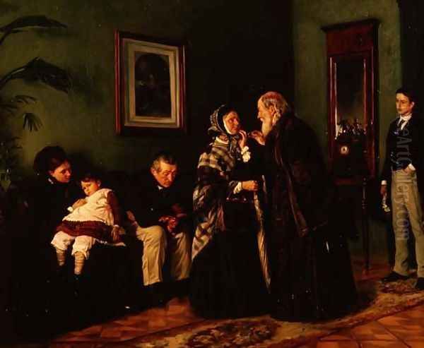 The Doctor's Waiting Room, 1870 - view 1