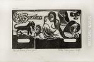 Titre Pour Le Sourire by Paul Gauguin