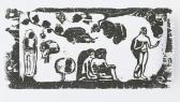 Femmes, Animaux Et Feuillages - view 1
