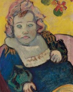 Enfant Au Bavoir