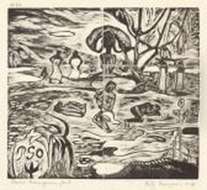 Mahana Atua by Paul Gauguin