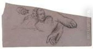 Etudes De Tetes Et Mains by Paul Gauguin