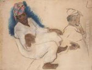 Etude De Femmes Martiniquaises
Numerote Illisiblement
