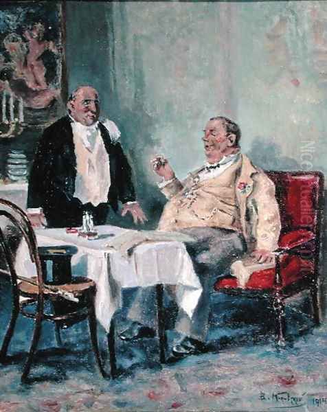 In a Restaurant, 1914 - view 1