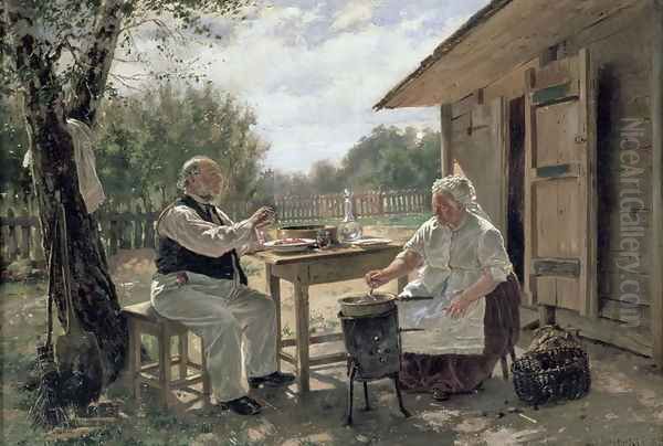 Making Jam, 1876 - view 1
