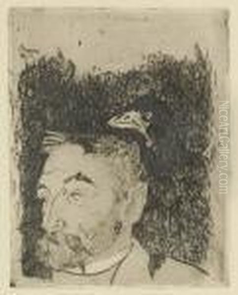 Portrait De Stephane Mallarme (guerin 14; Mongan, Kornfeld, Joachim And Stauffer 12) - view 1
