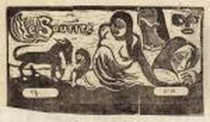 Le Sourire. 1899. by Paul Gauguin