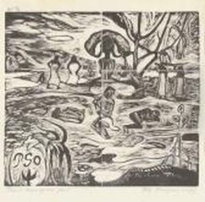 Mahana Atua (mongan/kornfeld/joachim 31) by Paul Gauguin