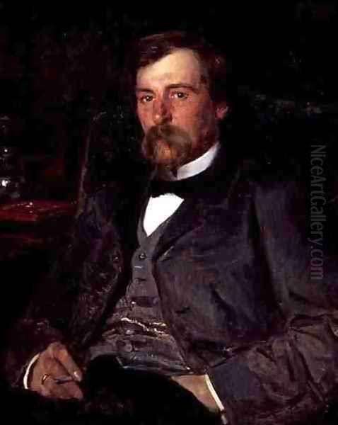 Portrait of the Artist Illarion Mikhailovich Pryanishikov (1840-94), 1883 - view 1