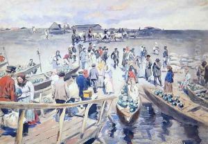Transporting the Watermelons, 1902