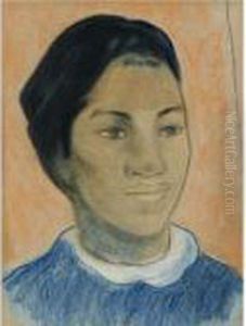 Property From The Collection Of Paul R. And Mary Haas
Tete De Tahitienne by Paul Gauguin