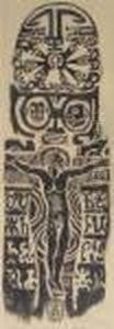 Christ En Croix by Paul Gauguin