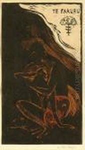 Te Faruru by Paul Gauguin