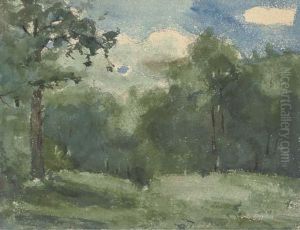 Etude De Foret by Paul Gauguin