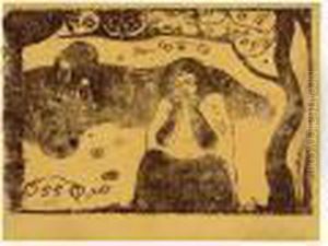 Miseres Humaines. 1898-1899. by Paul Gauguin
