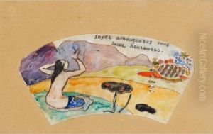 Soyez Amoureuses Vous Serez Heureuses by Paul Gauguin