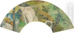Baignade (ii) by Paul Gauguin