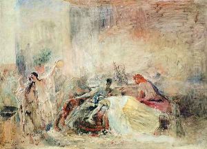 Death of Claudius Caesar Nero (AD 37-68 by Konstantin Egorovich Egorovich Makovsky