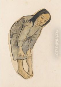 Jeune Tahitienne by Paul Gauguin