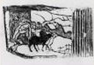 Le Calvaire Breton. 1898-1899 by Paul Gauguin