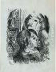 Causeries Sans Paroles (silent Talk). 1903 by Paul Gauguin