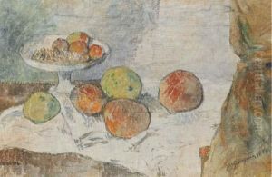 Nature Morte Au Compotier by Paul Gauguin