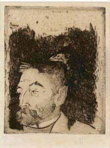 Portrait De Stephane Mallarme. 1891.