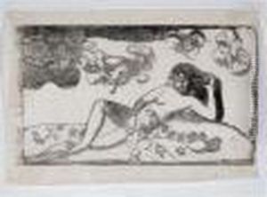 Te Arii Vahine (la Femme Aux Mangos) by Paul Gauguin