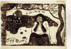 Miseres Humaines. 1898-1899. by Paul Gauguin