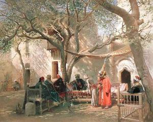 Dervishes in Cairo, 1875 by Konstantin Egorovich Egorovich Makovsky