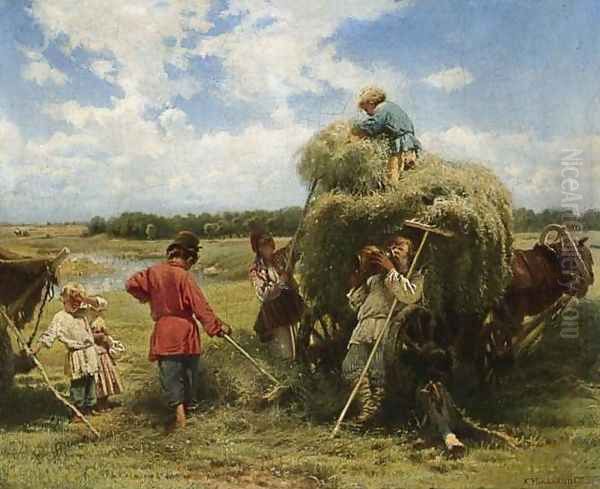 Haymaking - view 1