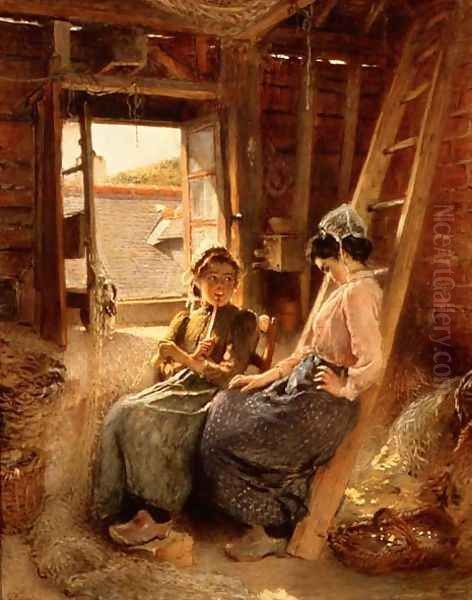 Two Breton Women, 1904 - view 1