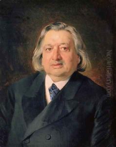 Portrait of Ossip Petrov (1807-78), 1870