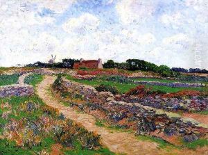 A Path in Cholars, Finistere by Henri Moret