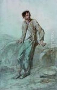 Paresse by Paul Gavarni