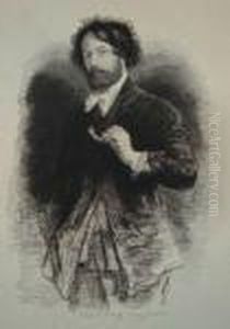 Autoportrait by Paul Gavarni