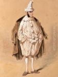 Pierrot by Paul Gavarni