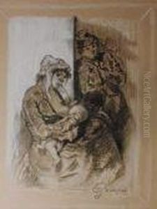 Paul, Femme Allaitant Un Enfant