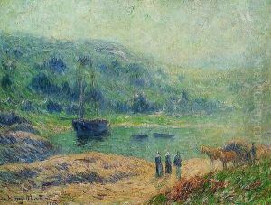 Creek in Brittany by Henri Moret
