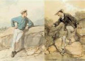 A Viscount And A Trout Fisherman: Two Works by Paul Gavarni