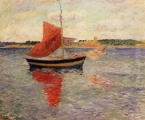 Seascape by Henri Moret