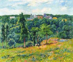 Spring at Clohars by Henri Moret