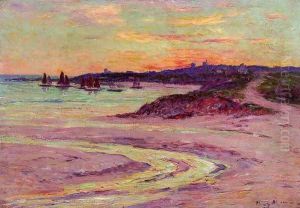 The Point de Lervily, Brittany by Henri Moret