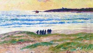 Coast of Brittany by Henri Moret